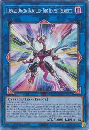 Firewall Dragon Darkfluid - Neo Tempest Terahertz - MAZE-EN028 - Collector's Rare - 1st Edition