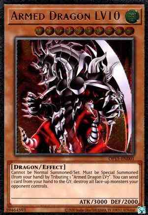 Armed Dragon LV10 - OP15-EN001 - Ultimate Rare - Unlimited
