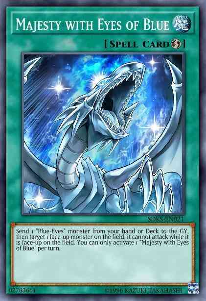 Majesty with Eyes of Blue - SDKS-EN021 - Common - Unlimited