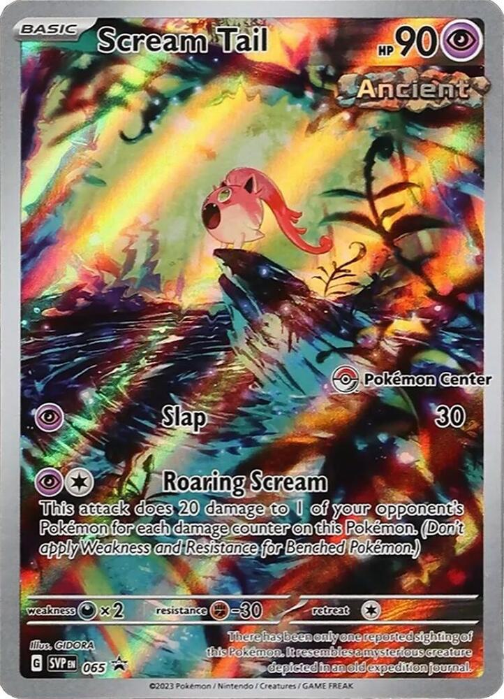 Scream Tail - 065 - Promo [Pokémon Center Exclusive] [svpmsp-065