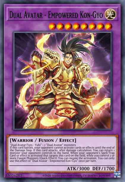 Dual Avatar - Empowered Kon-Gyo - PHRA-EN034 - Ultra Rare - 1st Edition