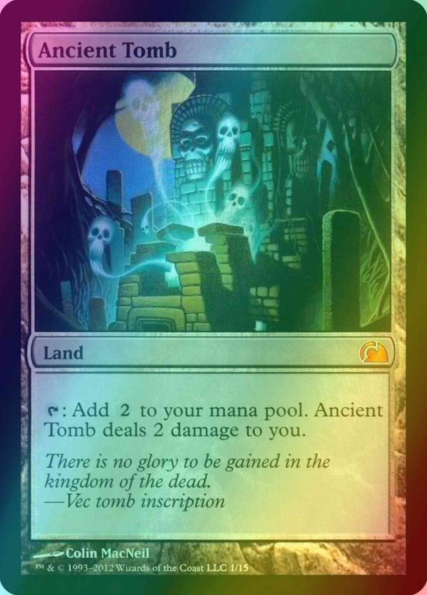 Ancient Tomb 英語版 foil Ancient Tomb [1] [From the Vault: Realms] [Foil] – Face to Face Games