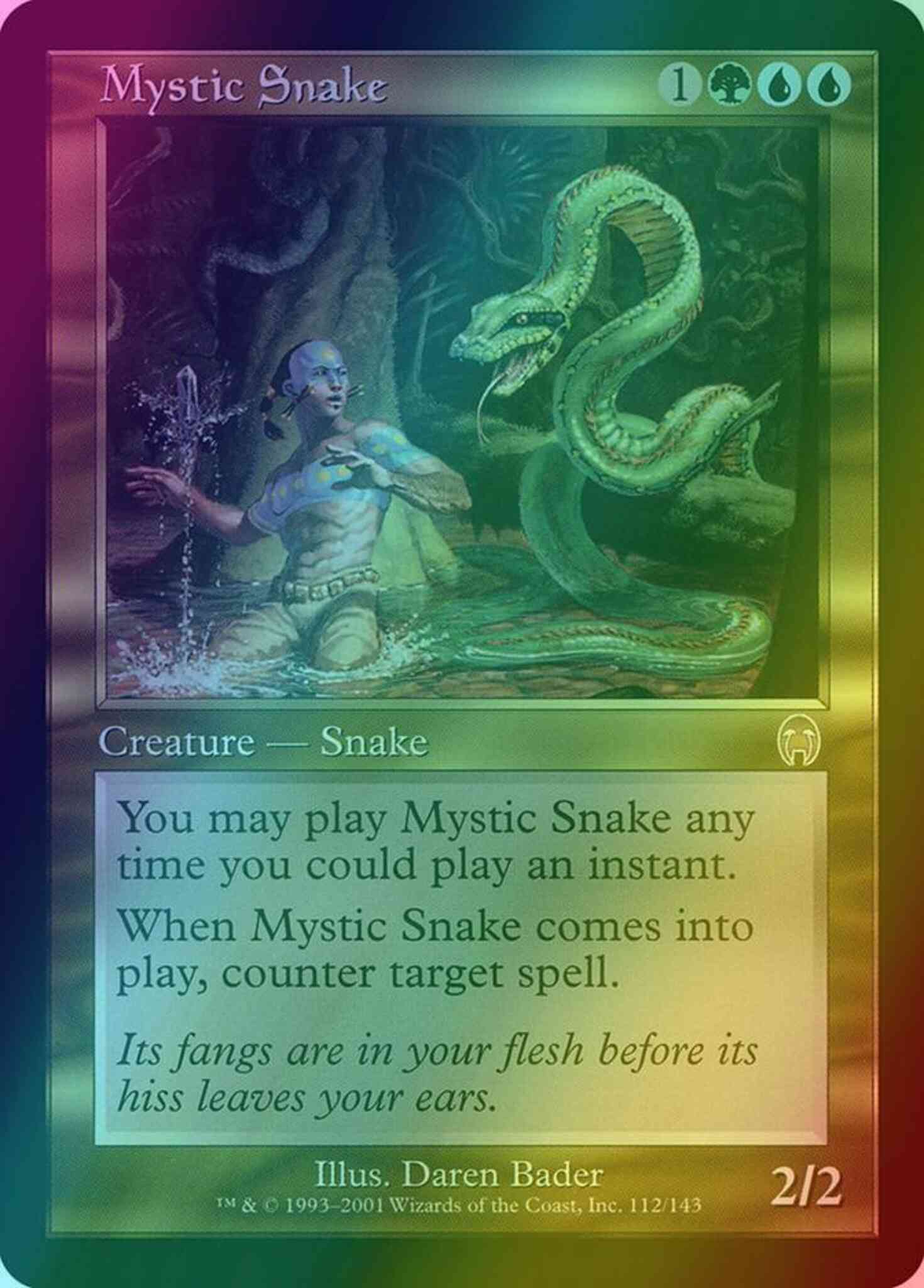 Mystic Snake [112] [Apocalypse] [Foil] – Face to Face Games