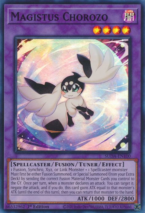 Magistus Chorozo - SUDA-EN100 - Super Rare - 1st Edition