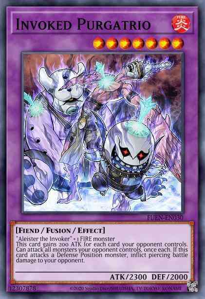 Invoked Purgatrio - FUEN-EN030 - Secret Rare - 1st Edition