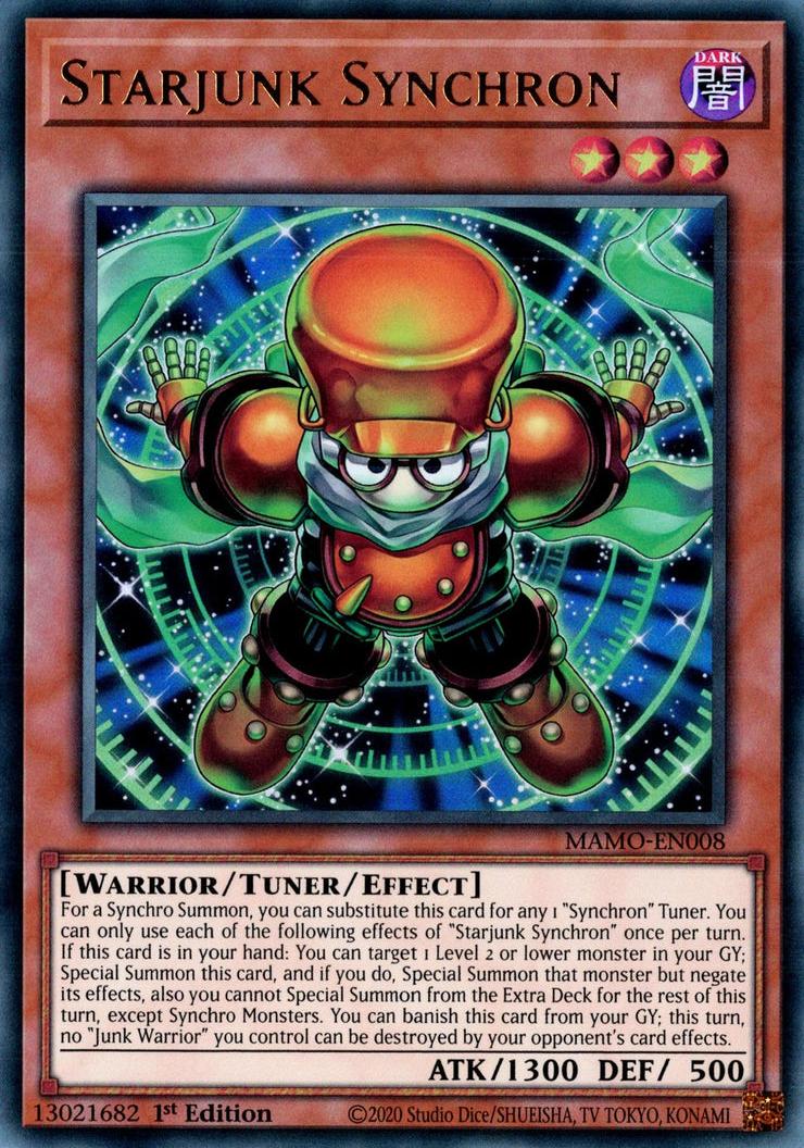 Starjunk Synchron - MAMO-EN008 - Ultra Rare - 1st Edition