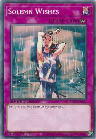 Solemn Wishes - SBC1-ENH17 - Common - 1st Edition