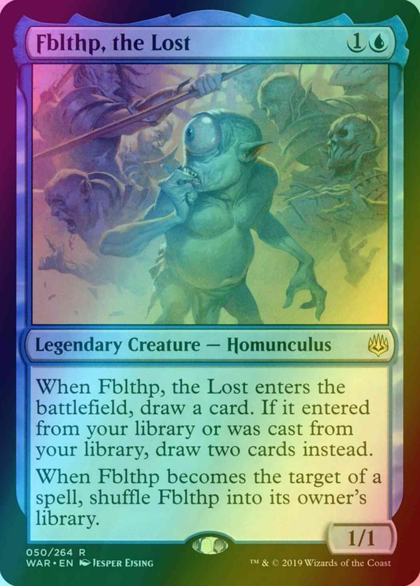 mtg fblthp cards Fblthp, the Lost [50] [War of the Spark] [Foil] – Face to Face Games