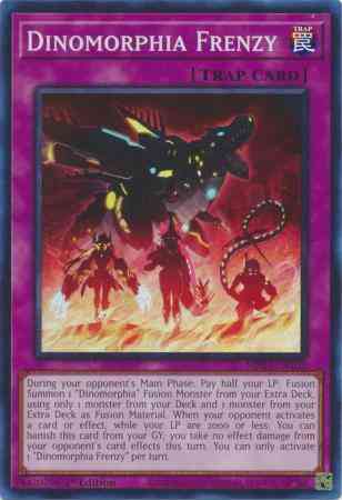 Dinomorphia Frenzy - MP23-EN107 - Super Rare - 1st Edition
