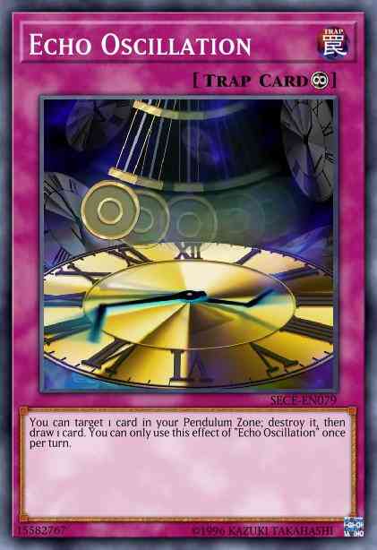 Echo Oscillation - PEVO-EN042 - Super Rare - 1st Edition