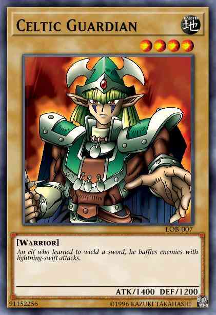 Celtic Guardian - LOB-007 - Super Rare - Unlimited