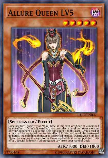 Allure Queen LV5 - CDIP-EN007 - Ultimate Rare - Unlimited