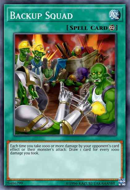 Backup Squad - CIBR-EN065 - Rare - 1st Edition