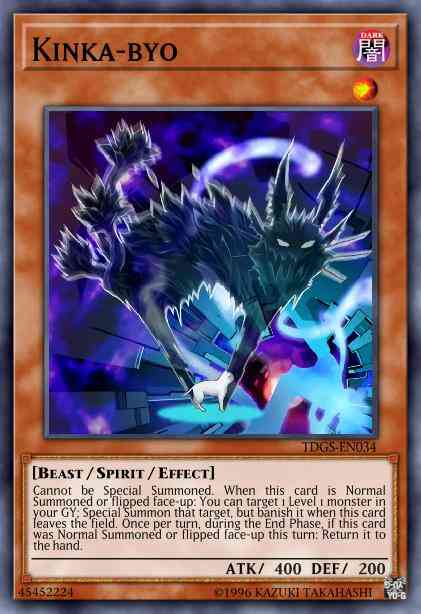 Kinka-byo - TDGS-EN034 - Super Rare - Unlimited