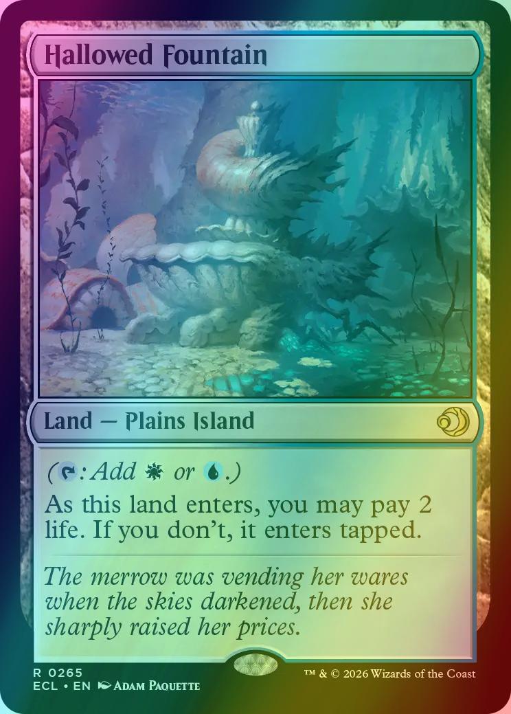 Hallowed Fountain [265] [Lorwyn Eclipsed] [Foil] – Face to Face Games