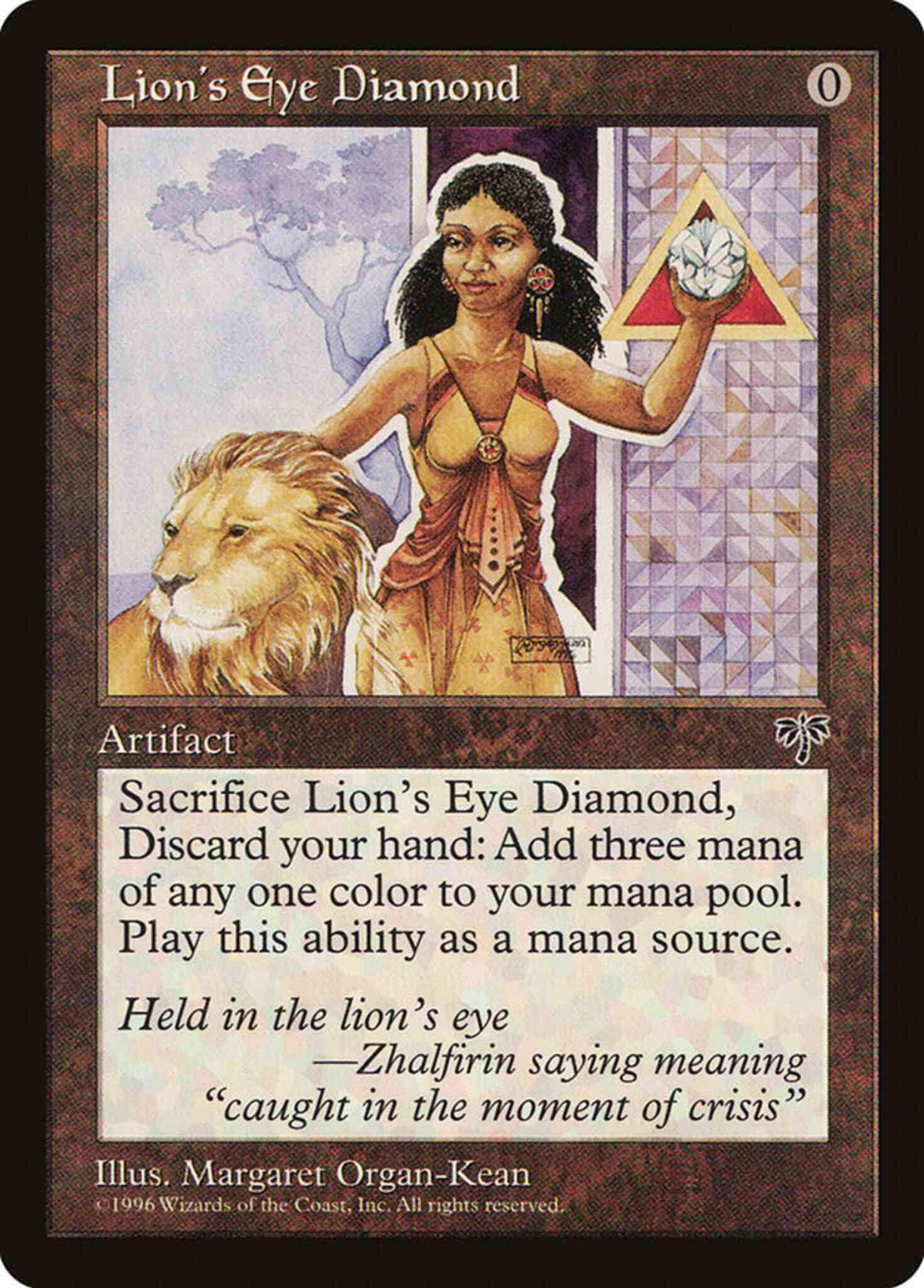 MTG Lion's Eye Diamond NM マジック：ザ・ギャザリング Lion's Eye Diamond [307] [Mirage] [Non-Foil] – Face to Face Games