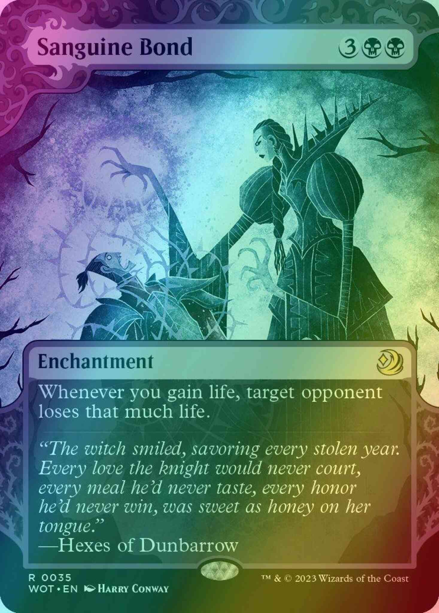 Sanguine Bond [35] [Enchanting Tale Showcase] [Wilds of Eldraine:  Enchanting Tales] [Foil] – Face to Face Games