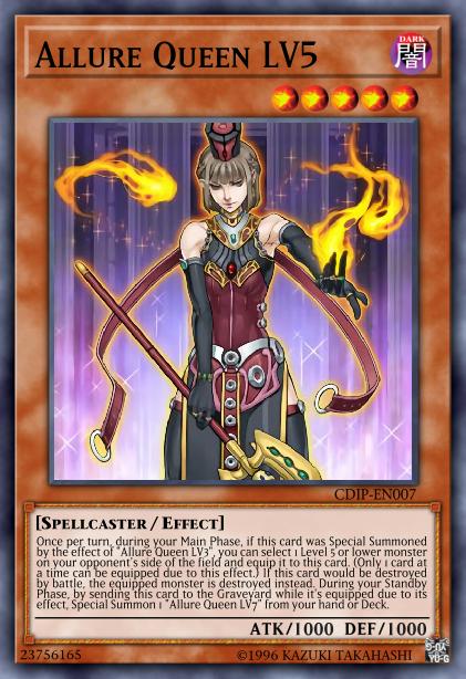 Allure Queen LV5 - CDIP-EN007 - Rare - Unlimited