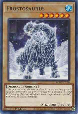 Frostosaurus - WISU-EN008 - Rare - 1st Edition