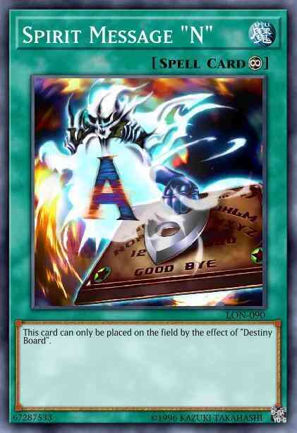 Spirit Message "N" - RP02-EN047 - Common - Unlimited