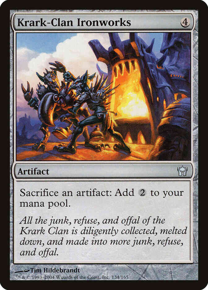 Krark-Clan Ironworks アーティファクトカード Krark-Clan Ironworks [134] [Fifth Dawn] [Non-Foil] – Face to Face