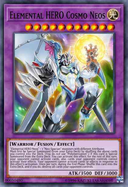 Elemental HERO Cosmo Neos - SAST-EN036 - Super Rare - Unlimited