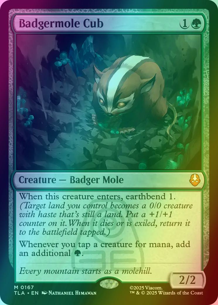 Badgermole Cub (マジック：ザ・ギャザリング) Badgermole Cub [167