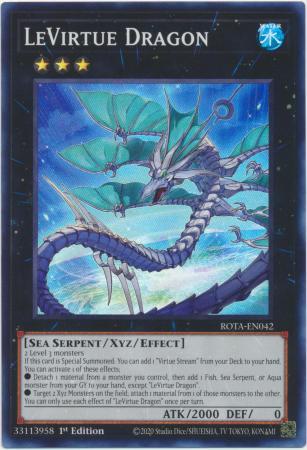 LeVirtue Dragon - ROTA-EN042 - Super Rare - 1st Edition