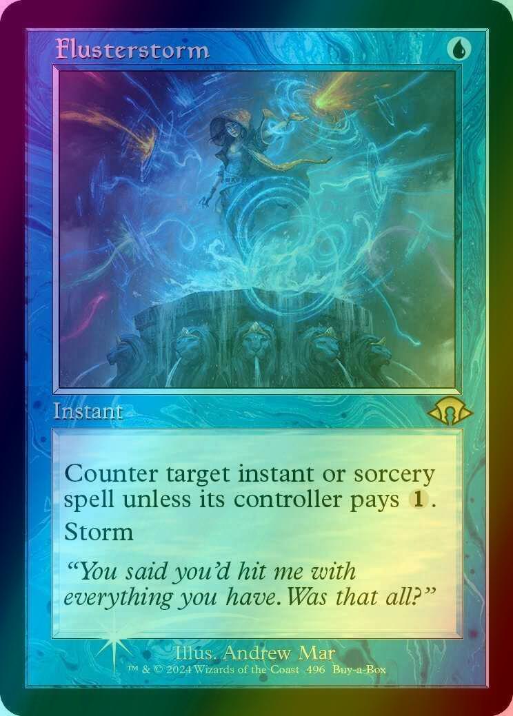 Flusterstorm [496] [Retro Frame] [Buy a Box] [Modern Horizons 3