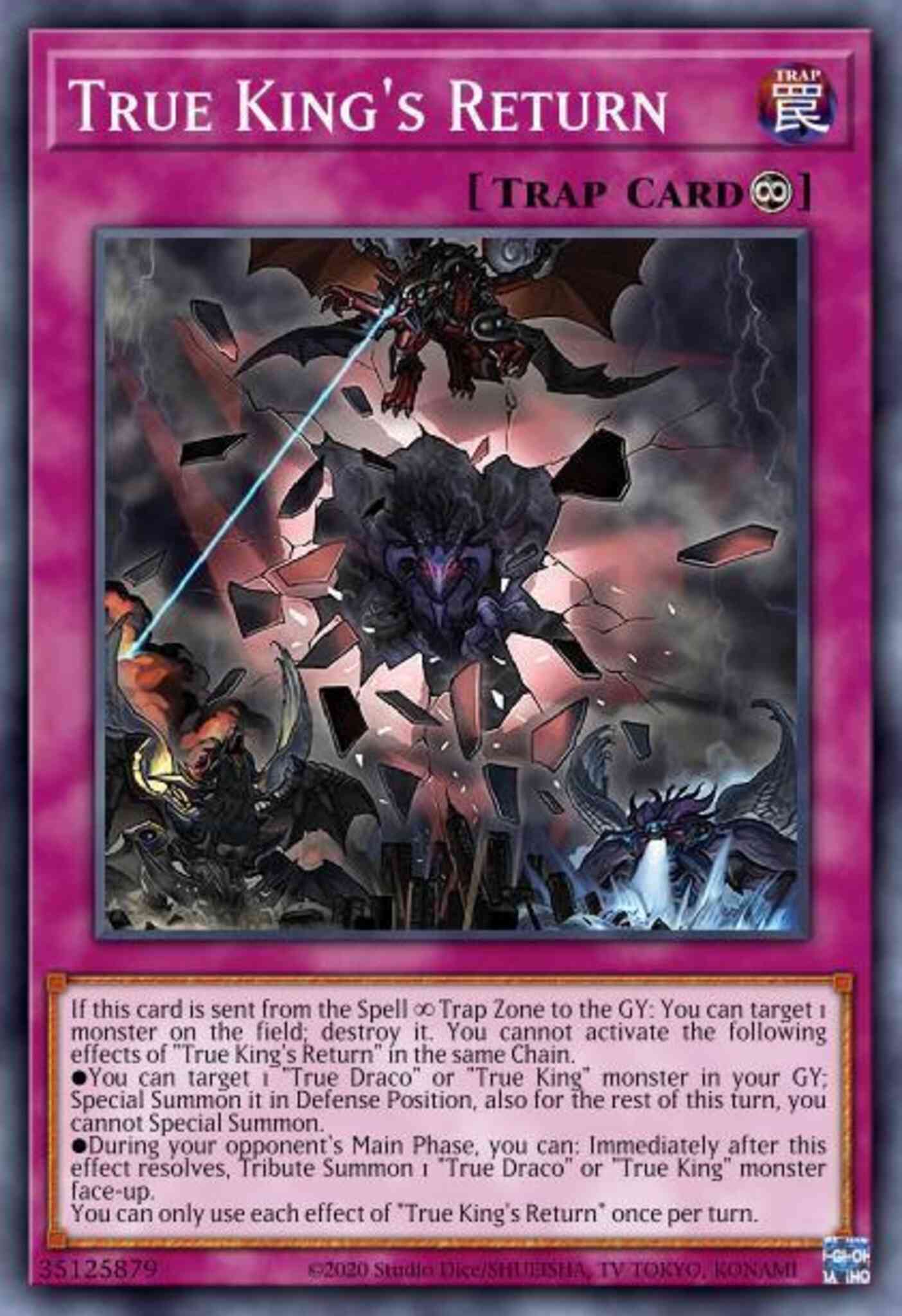 True King's Return - MACR-EN069 - Ultra Rare - Unlimited