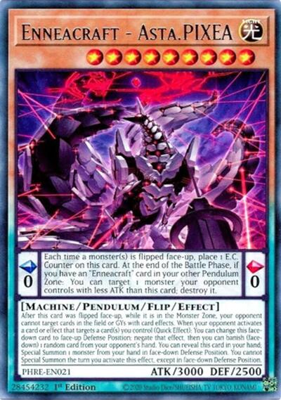 Enneacraft - Asta.PIXEA - PHRE-EN021 - Super Rare - 1st Edition