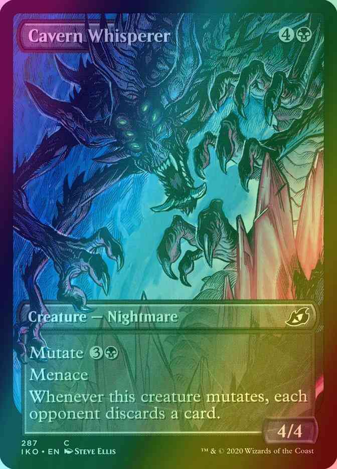 Cavern Whisperer [287] [Alternate Art] [Ikoria: Lair of Behemoths] [Foil] –  Face to Face Games
