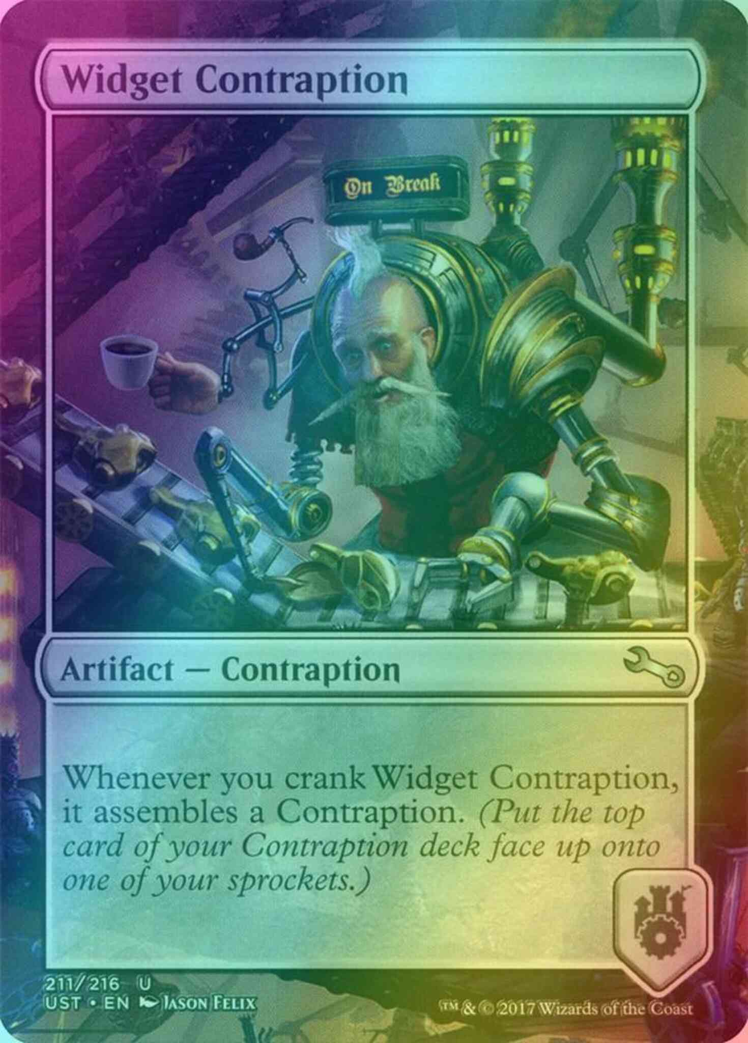 mtg contraption cards Widget Contraption [211] [Unstable] [Foil] – Face to Face Games