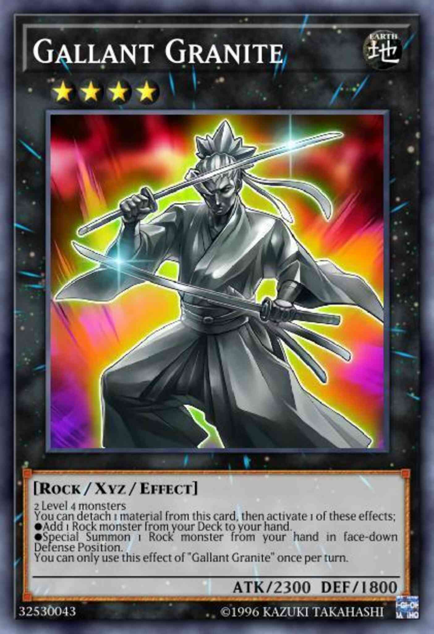 Gallant Granite - CHIM-EN036 - Ultra Rare - 1st Edition