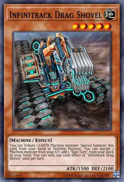 Infinitrack Drag Shovel - INCH-EN004 - Super Rare - 1st Edition