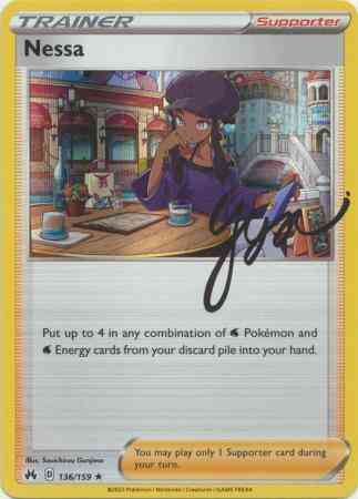 Nessa - 136/159 - Rare Holo [swsh125-136] [Holo]  Face to Face Games