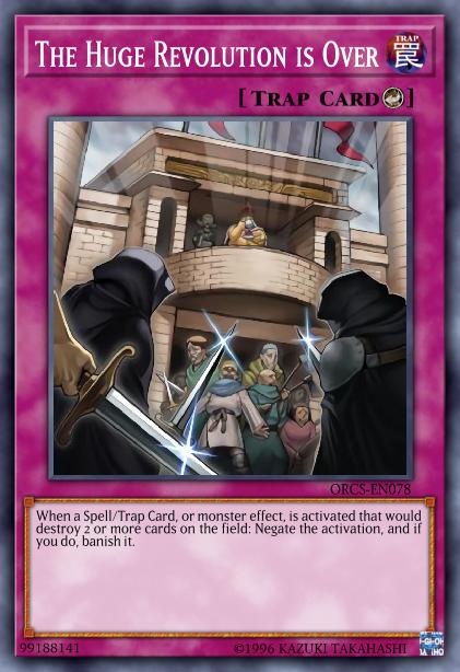 The Huge Revolution is Over - ORCS-EN078 - Common - 1st Edition