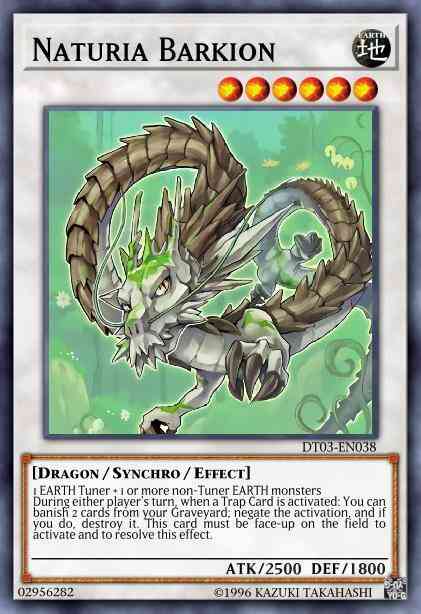 Naturia Barkion - HA03-EN028 - Secret Rare - 1st Edition