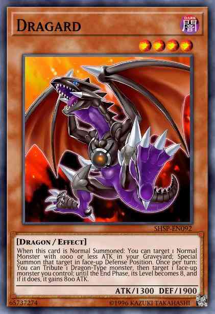 Dragard - SHSP-EN092 - Super Rare - 1st Edition