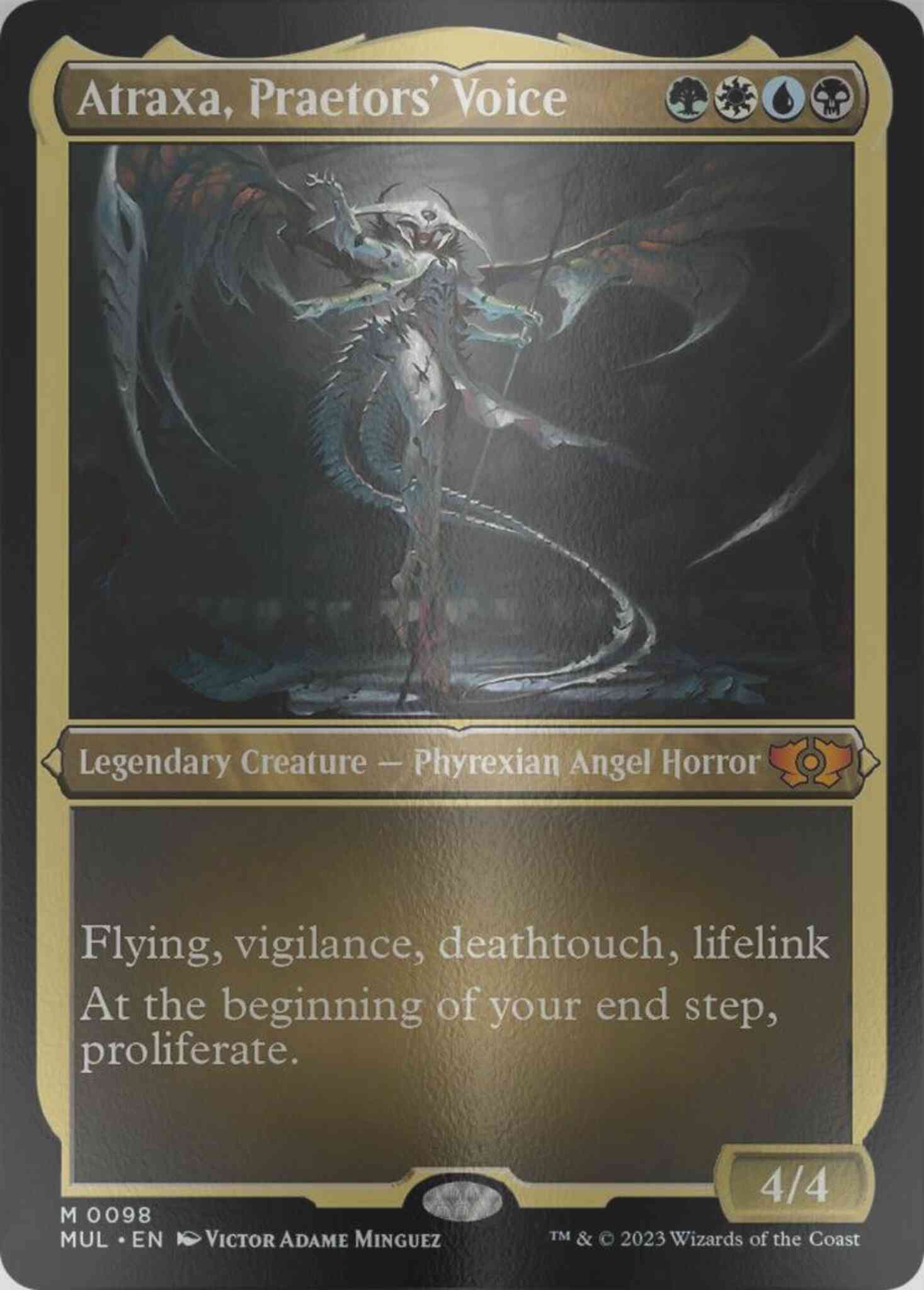 mtg atraxa praetors voice commander deck Atraxa, Praetors' Voice [98] [Multiverse Legends] [Etched Foil] – Face to  Face Games