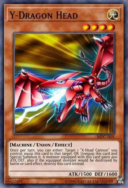 Y-Dragon Head - LCKC-EN006 - Ultra Rare - 1st Edition