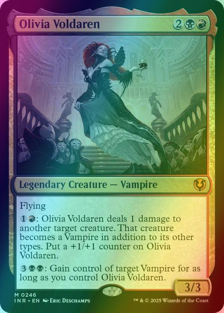 Olivia Voldaren [246] [Innistrad Remastered] [Foil] – Face to Face Games