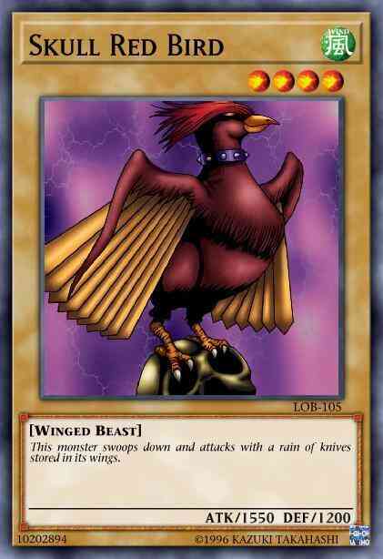 Skull Red Bird - SDK-029 - Common - Unlimited