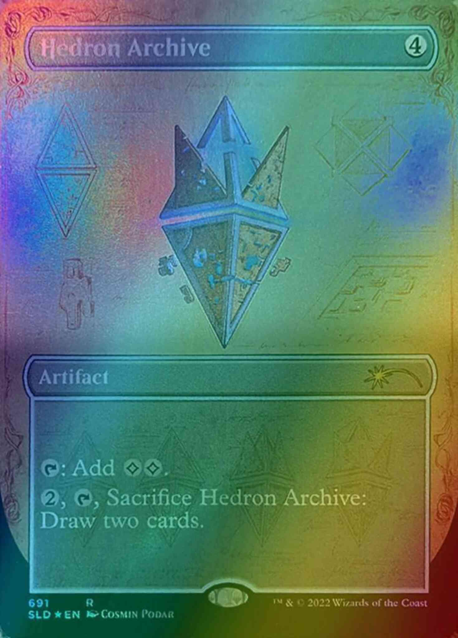 mtg secret lair blueprint cards MTGROGUE'S PASSAGE (Blueprint) Ext Art/Brdless FOILSLD PSA 10 RARE Bonus LAND You have no maximum hand size. 401 Games Canada - Reliquary