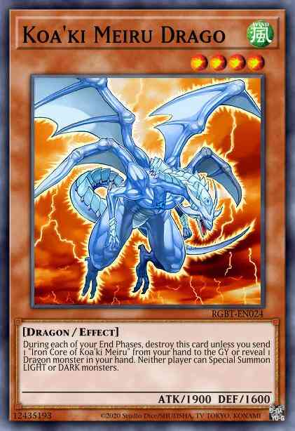 Koa'ki Meiru Drago - RGBT-EN024 - Ultra Rare - 1st Edition