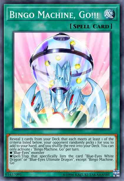 Bingo Machine, Go!!! - LED3-EN003 - Ultra Rare - 1st Edition