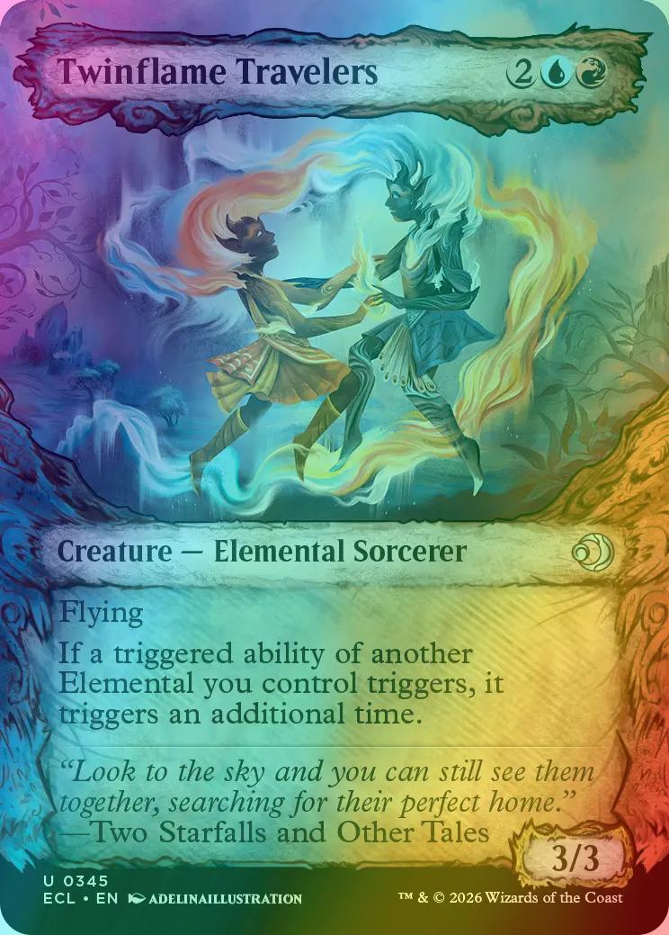 Twinflame Travelers [345] [Fable Frame] [Lorwyn Eclipsed] [Foil