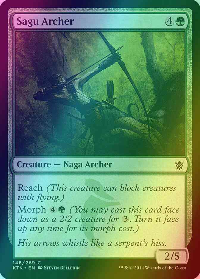 Sagu Archer [146] [Khans Of Tarkir] [Foil] – Face to Face Games