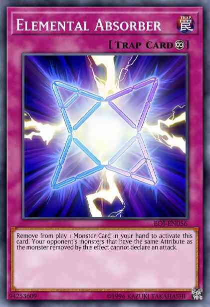 Elemental Absorber - EOJ-EN056 - Rare - 1st Edition