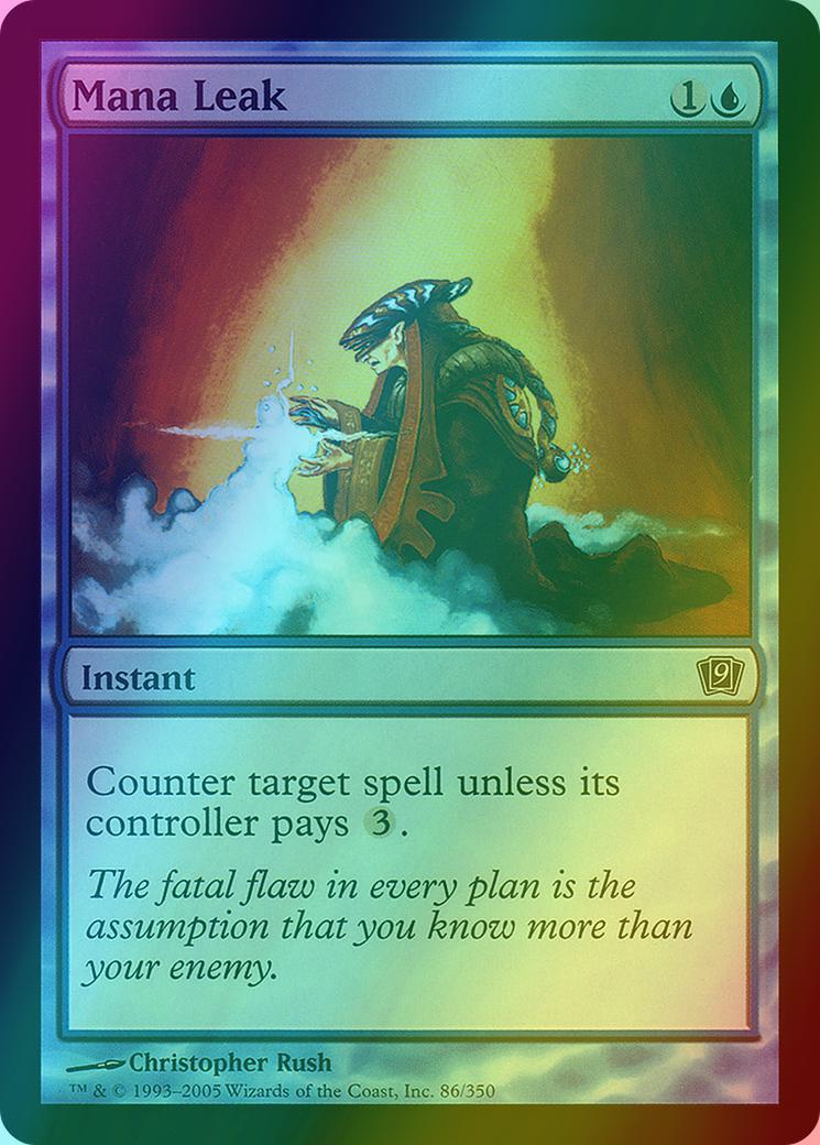Mana Leak [86x] [Ninth Edition] [Foil] – Face to Face Games